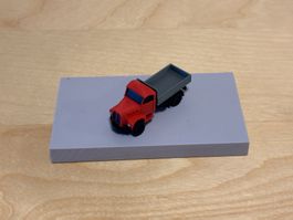 Saurer 2DM zivil rot Kipper 1:160 3D-Druck