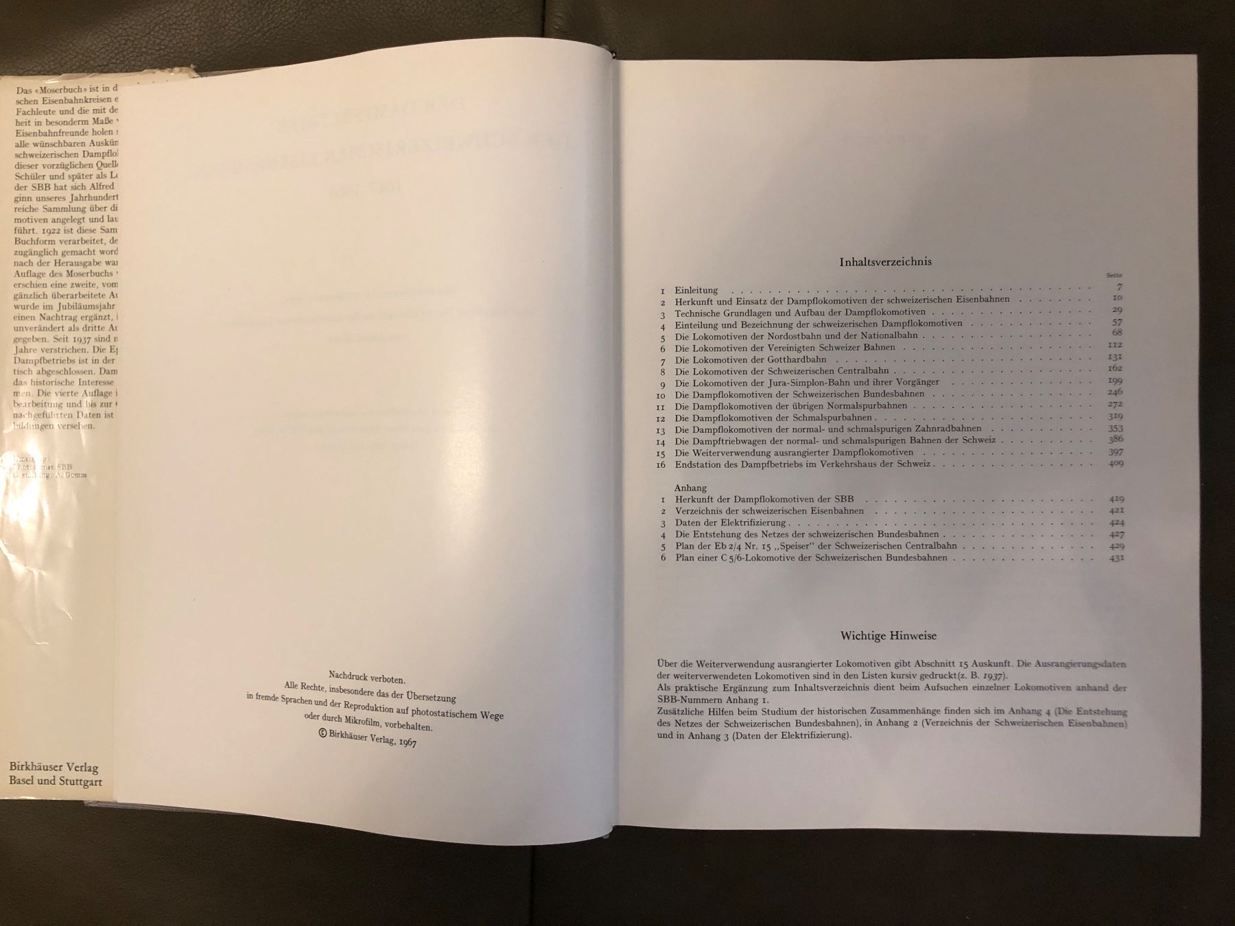 Libri: Buch Der Dampfbetrieb der Schweizerischen Eisenbahnen 1847 – Usato da Nunningen venduto da anclaudia 3