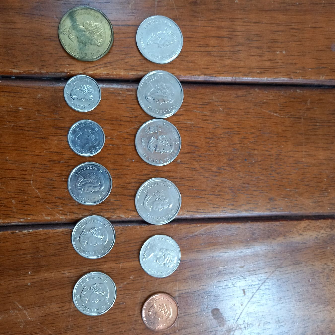 Tutti le monete: Canada 12 pièces de monnaie – Usato da St-Cergue venduto da VeganWarrior 1