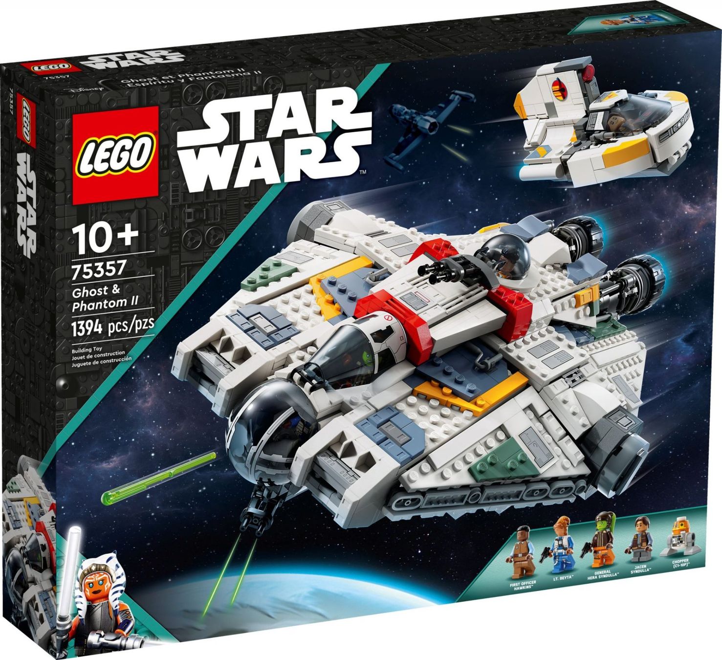 Lego Giocattoli: LEGO 75357 Star Wars Ghost & Phantom II Set – Nuovo e nell'imballaggio originale da Winterthur venduto da mathis-spielsteine