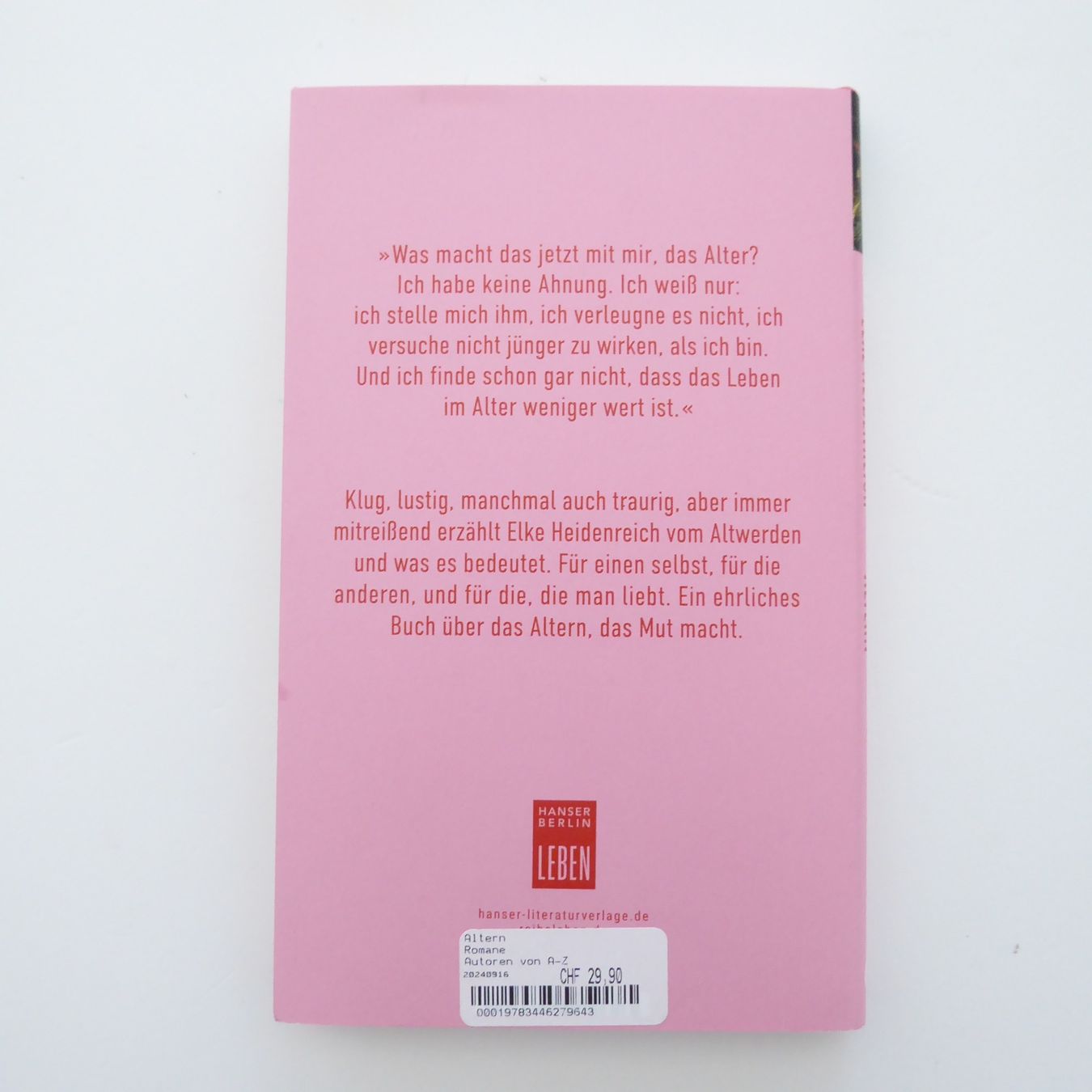 Libri: Altern - Elke Heidenreich – Usato da Basel venduto da Kunterbunt12 1