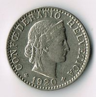 1920_20 Rappen_Münze