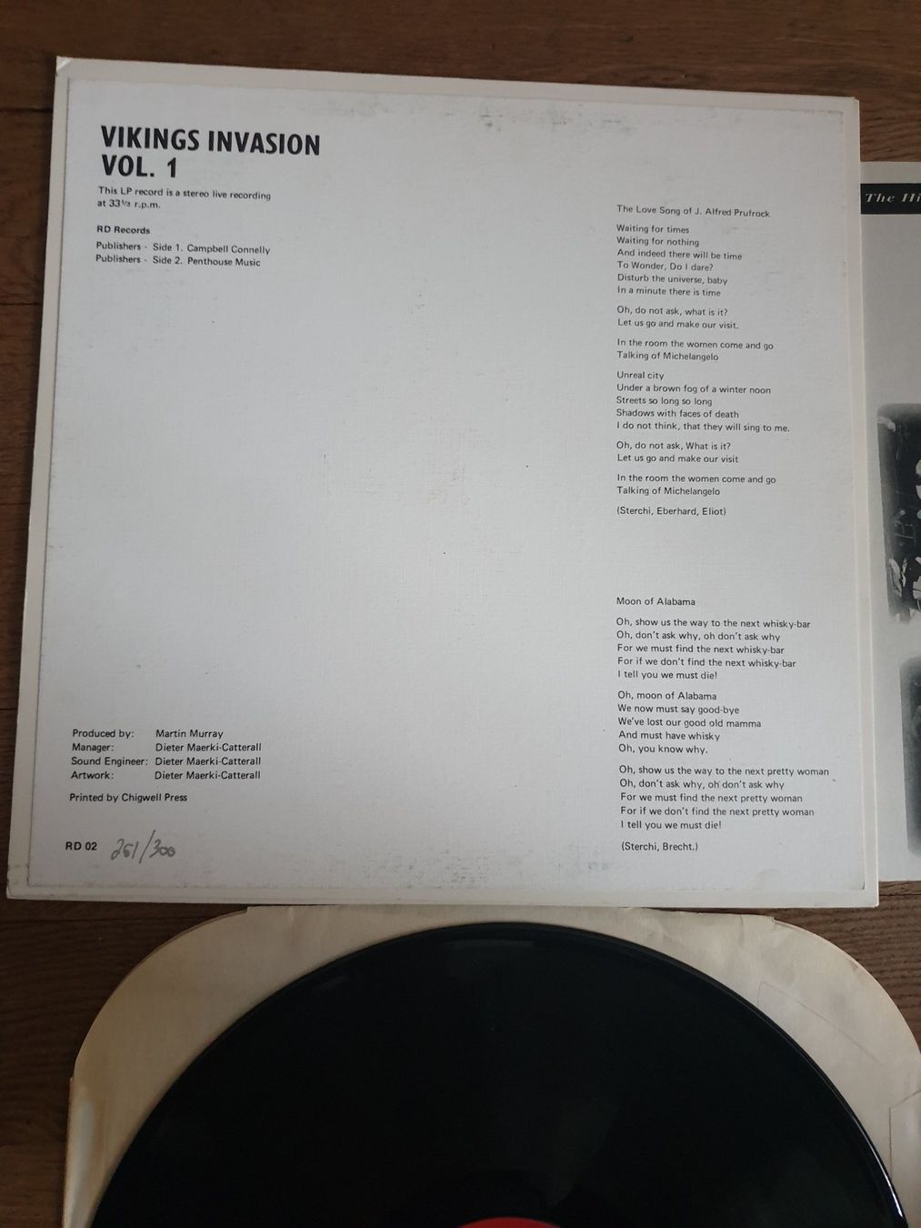 Schallplatten: Vikings Invasion ‎– Vol. 1 – Gebraucht aus zürich von ultraviolet 1