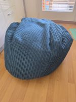 Sitzsack petrol cord Grösse L guter Zustand