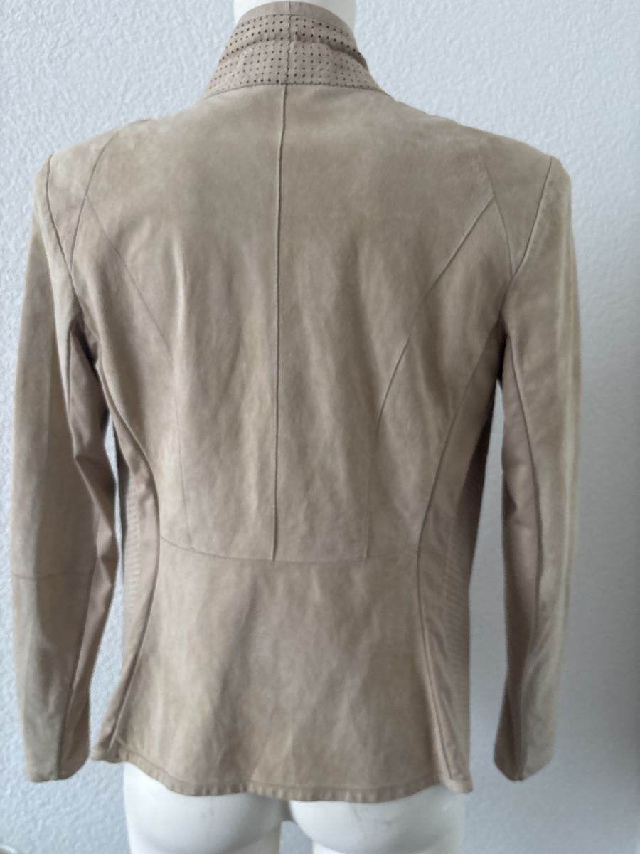 Marc Cain Giacche: Marc Cain Jacke,Beige, Top Zustand – Usato da langenthal venduto da rundholz7 5