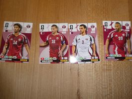 Panini Adrenalyn WM 2026: 4 Karten Katar