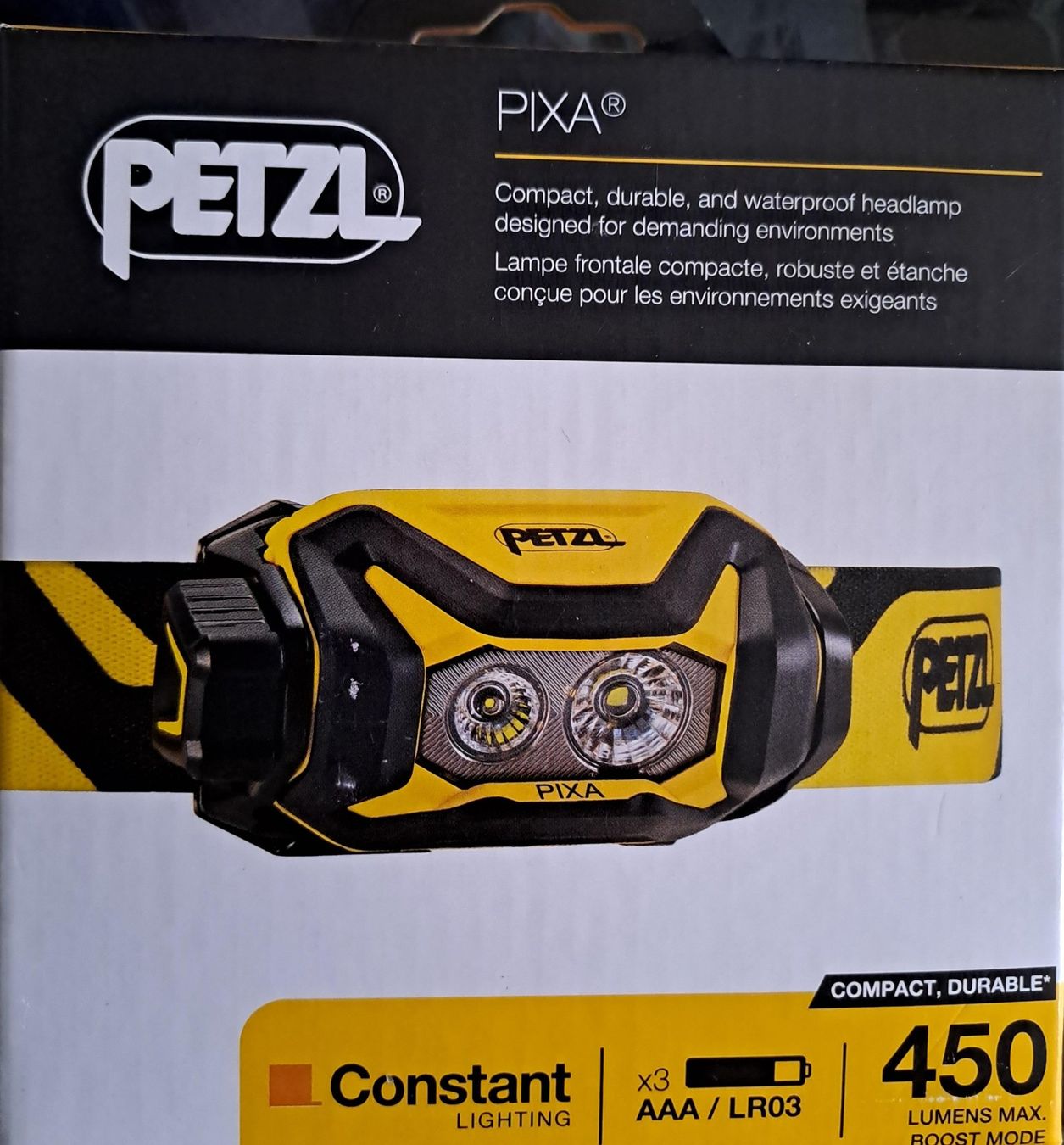 Petzl Lampade: Petzl E120AA00 Stirnlampe  PIXA schwarz – Nuovo e nell'imballaggio originale da Mellingen venduto da Tira86