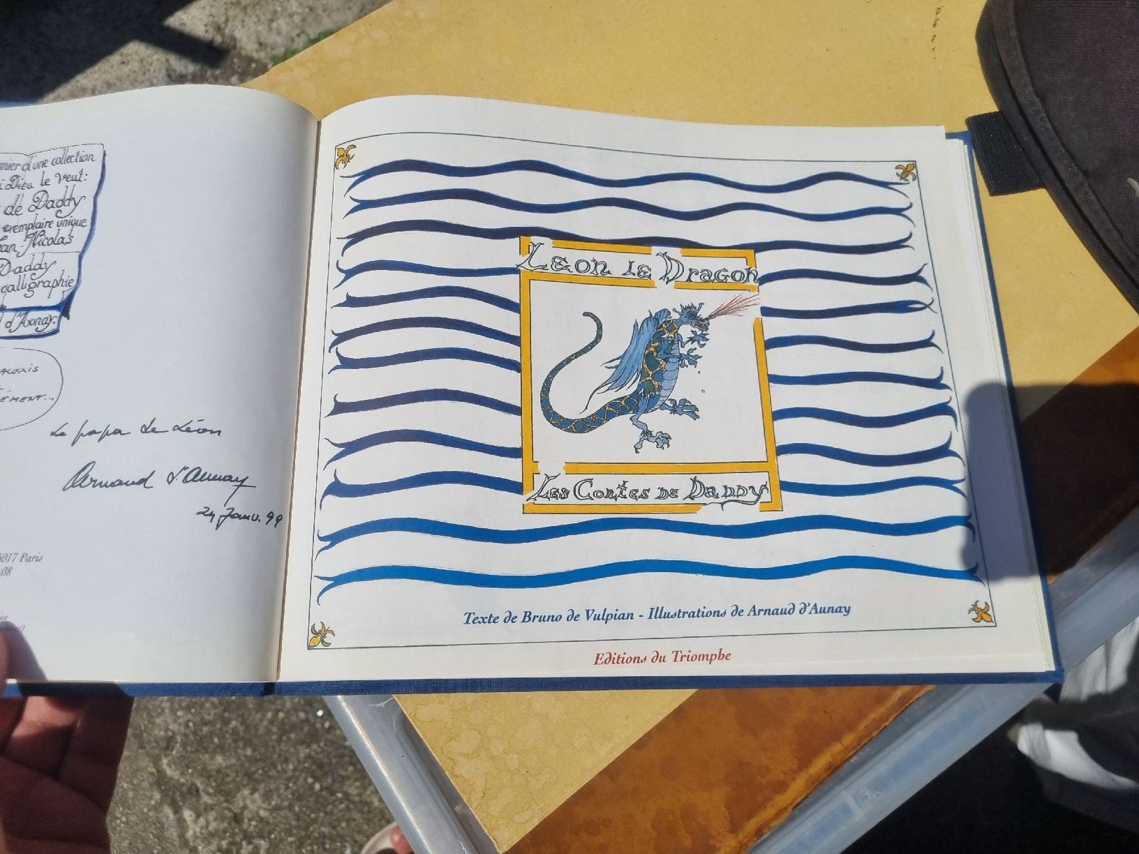 Libri: Livre Leon le Dragon "Les Contes de Daddy"  – Usato da Fribourg venduto da sal_5ln6 6