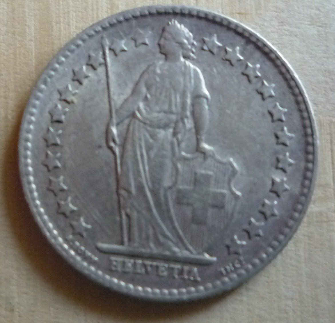Tutti le monete: 1/2 Franken 1900, stgl, Kat. CHF 750.-- – Usato da Rieden SG venduto da Sammelfreund 1