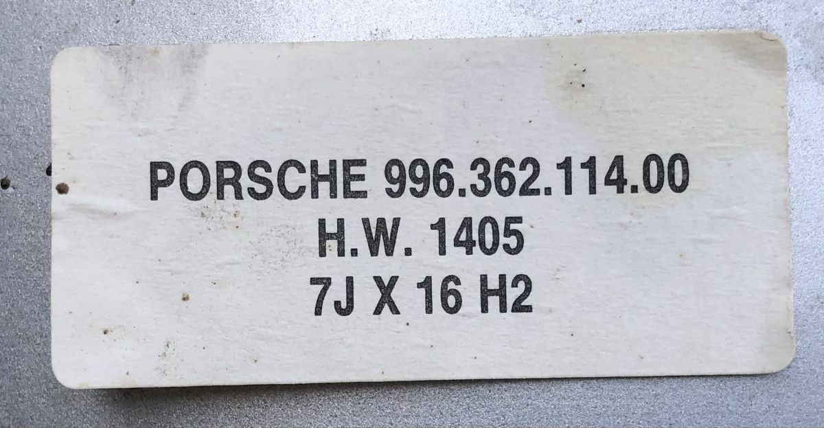 Porsche Jantes: 4 ORIGINAL PORSCHE FELGEN  – D'occasion à Rudolfingen par Alpenblick43 7