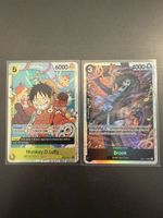 One Piece Monkey D.Luffy OP07-109 & Brook EB01-046