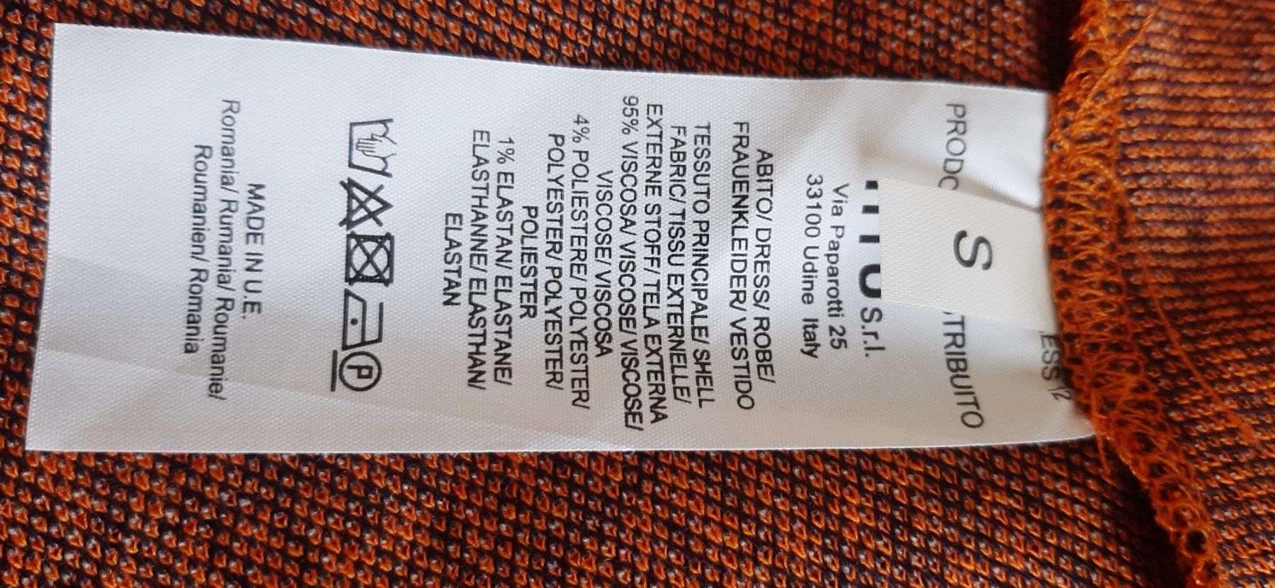 Vestiti: Robe mi-longue NIU, orange/violet, 36 – Nuovo (secondo la descrizione) da Bussigny venduto da FrancineM 3
