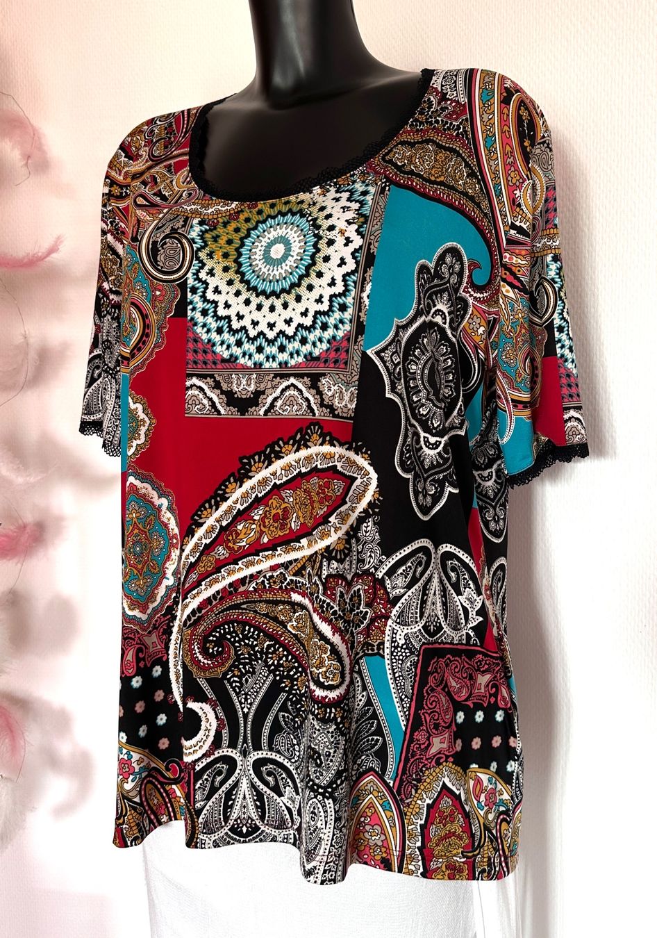 Blusen: Gr 48 Shirt Paisley Print NEU – Neu (gemäss Beschreibung) aus Rickenbach b. Wil von sunneschii_ 1
