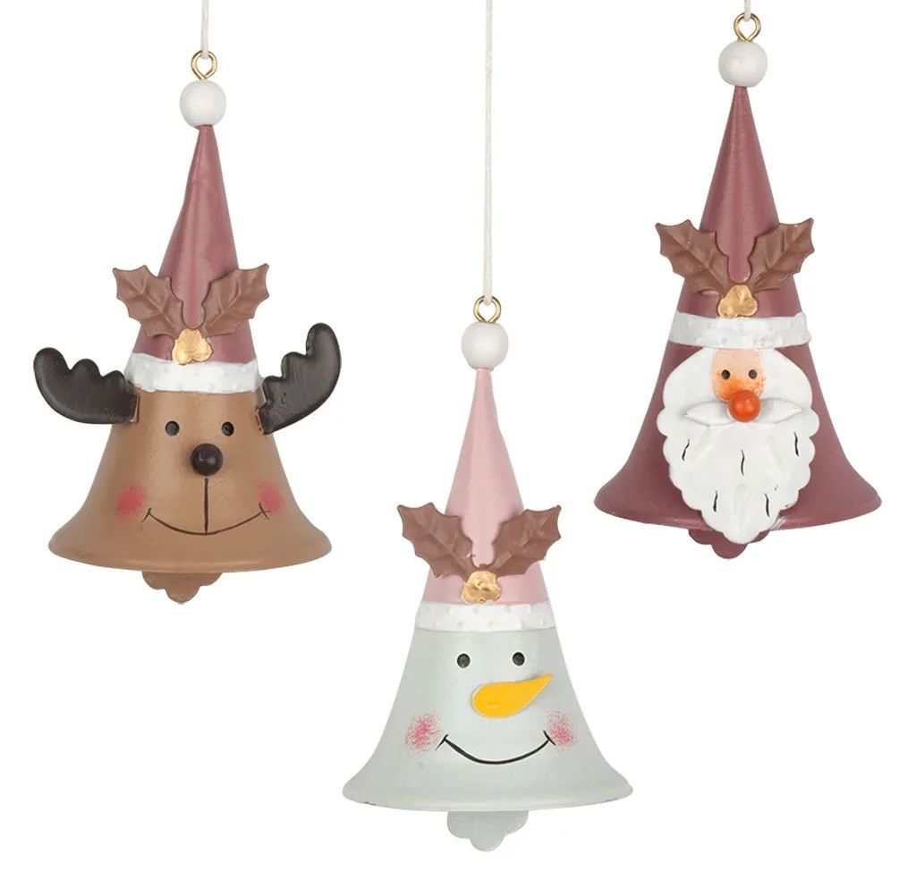 Tutte le decorazioni: Baumschmuck weihnachtliche Glocken 10cm Metall – Nuovo e nell'imballaggio originale da Basel venduto da Seifehuesli 1