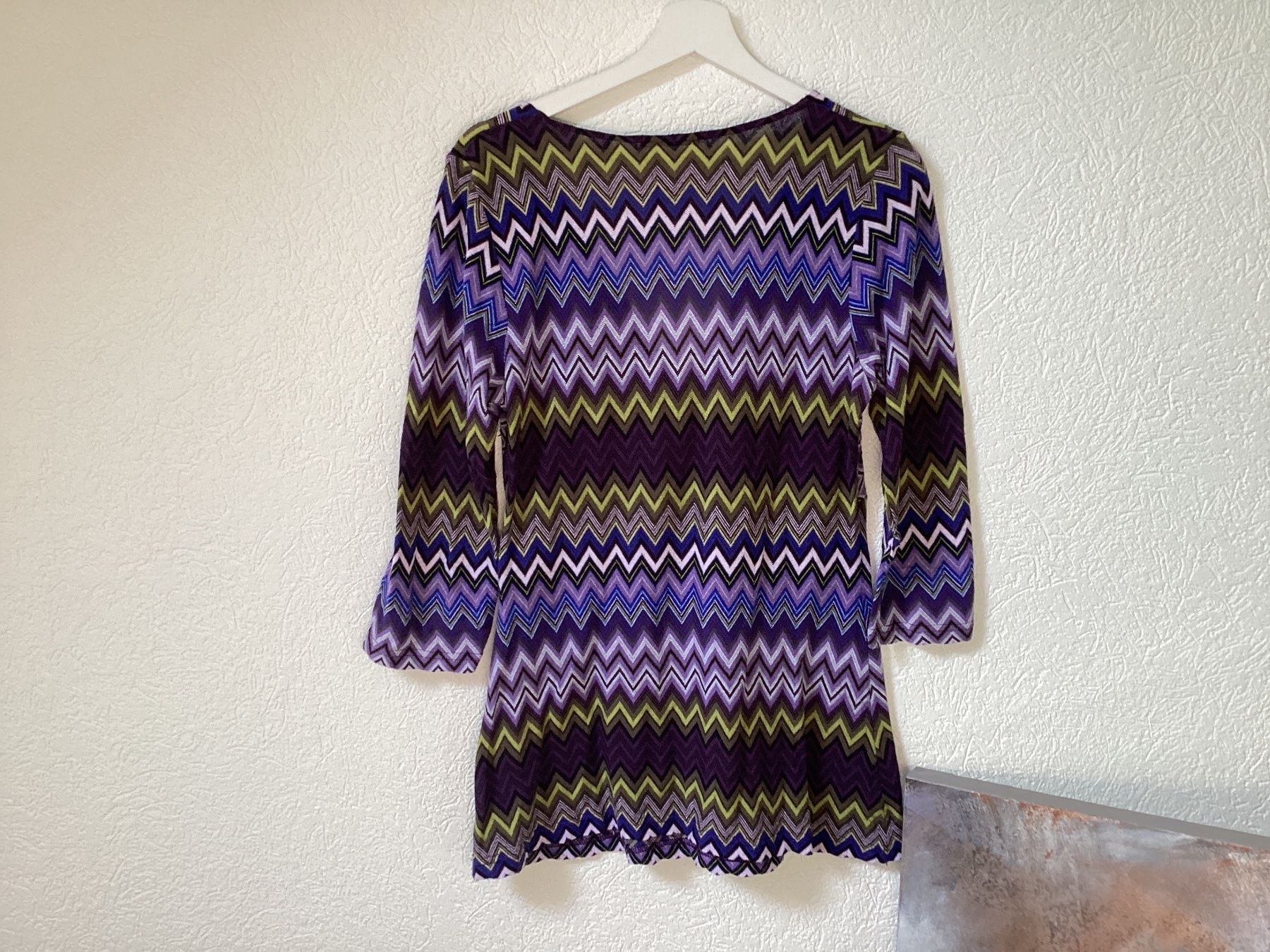 Comma Maglioni & Felpe: Commas Bluse Strickpullover , Gr.  42, Zickzack Muster ABBA – Usato da Homberg b. Thun venduto da Homata 2