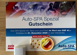 Gutschein Auto Wäsche