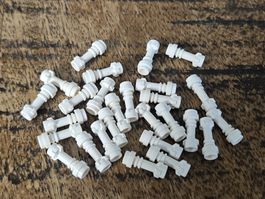 lego 64567 lot de 25 pièces White Minifigure, Weapon