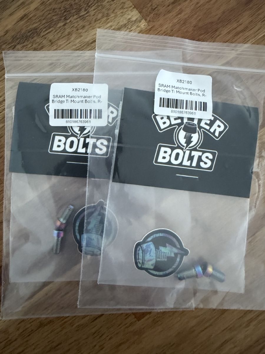 Ersatzteile: Better Bolts Rainbow Sram Matchmaker – Neu und originalverpackt aus Laufen von Tremaex