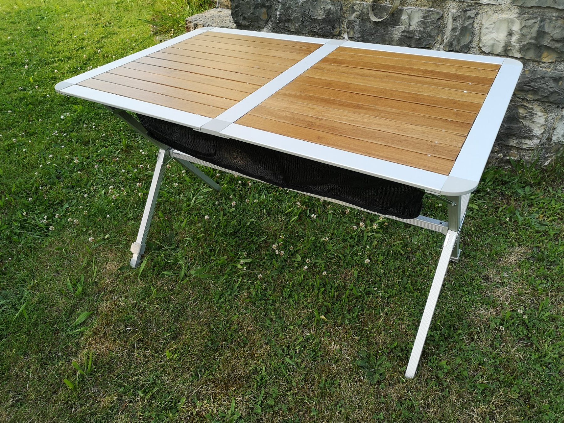 Campingtisch Berger Nera Bambus-Alu Rolltisch 115 x 75 cm (Neu (gemss  Beschreibung)) in Full-Reuenthal fr CHF 99  mit Lieferung auf Ricardo  kaufen