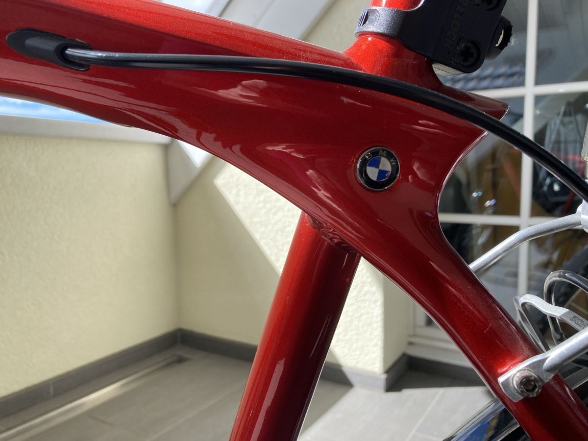 BMW Velos: Original BMW Velo - Rot mit Körbchen – Gebraucht aus Pfäffikon ZH von 8perleamsee10 1