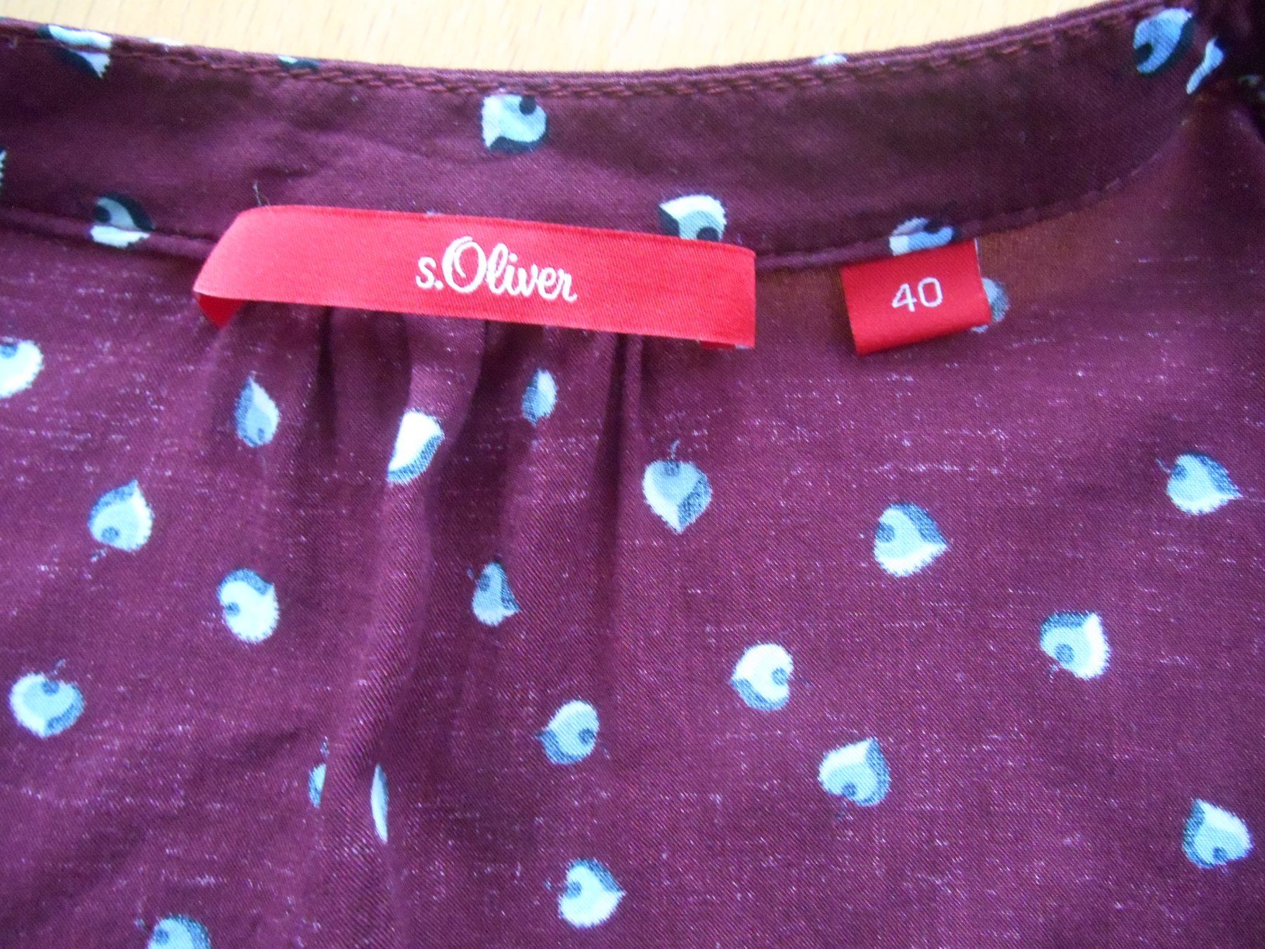 Camicette: Bluse von s.Oliver, Gr. 40 - wie neu – Nuovo (secondo la descrizione) da Nussbaumen AG venduto da MollyBI-20 1