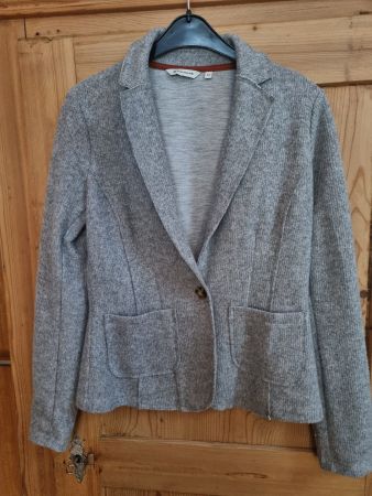 TOM TAILOR Wollblazer Gr. XS hellgrau