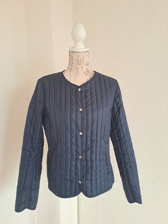 Veste mi-saison bleue marine, Maison 123, taille 38, neuve