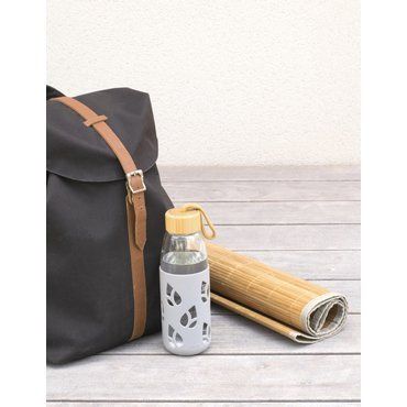 Borracce & Thermos: PEPPLY  Glasflasche mit Bambusdeckel – Nuovo e nell'imballaggio originale da Salez venduto da EMERCARO 3