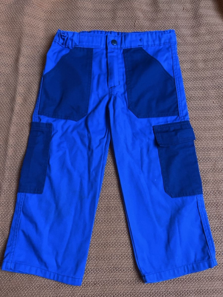 Hosen: Marsum Blaue Kinder Arbeits- Cargohose Gr. 104 – Gebraucht aus Kaisten von saleforfun
