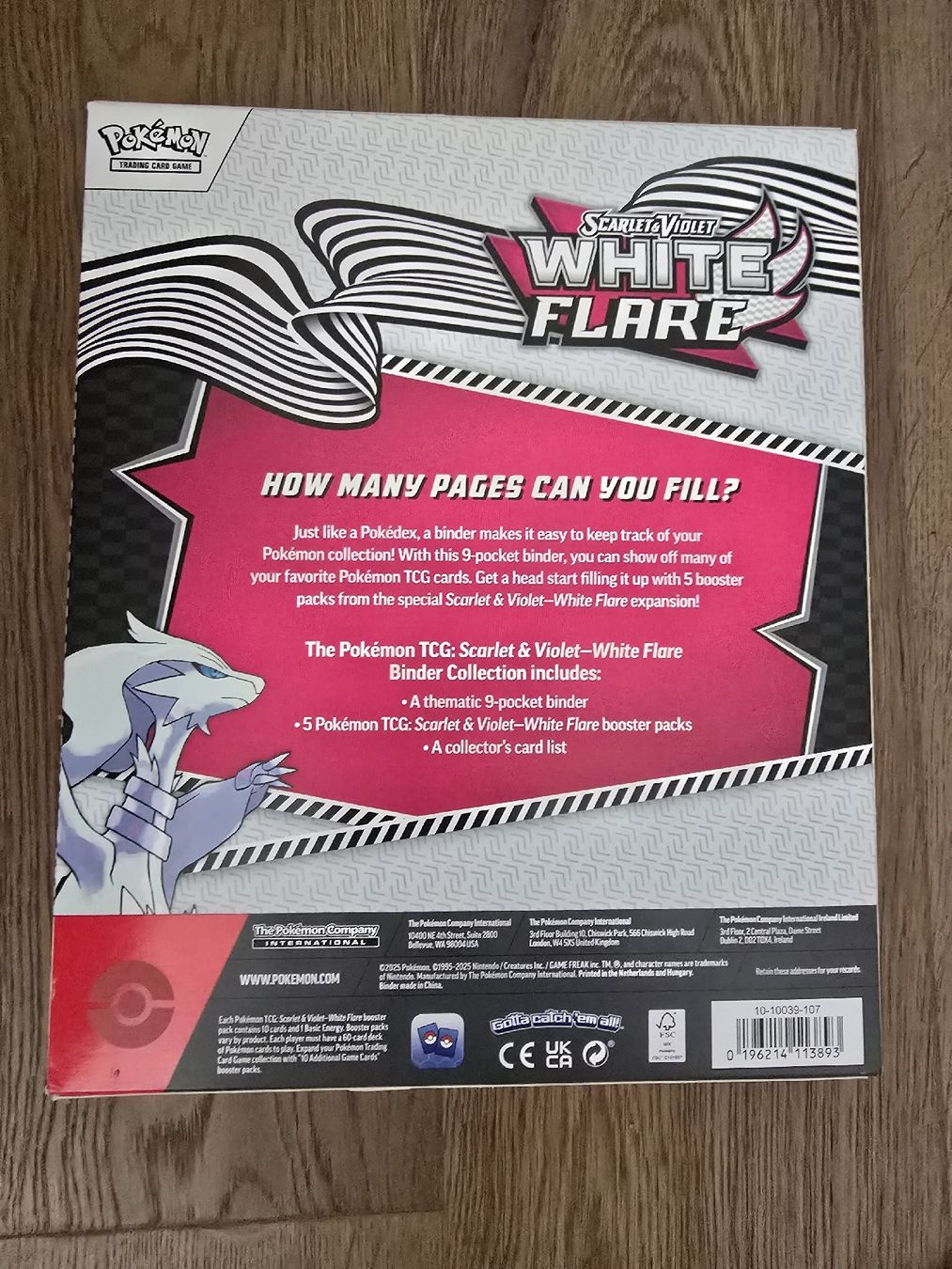Pokémon Carte collezionabili: Pokémon Scarlet & Violet Binder Collection White Flare – Nuovo e nell'imballaggio originale da Niederlenz venduto da mon_c7lk 1