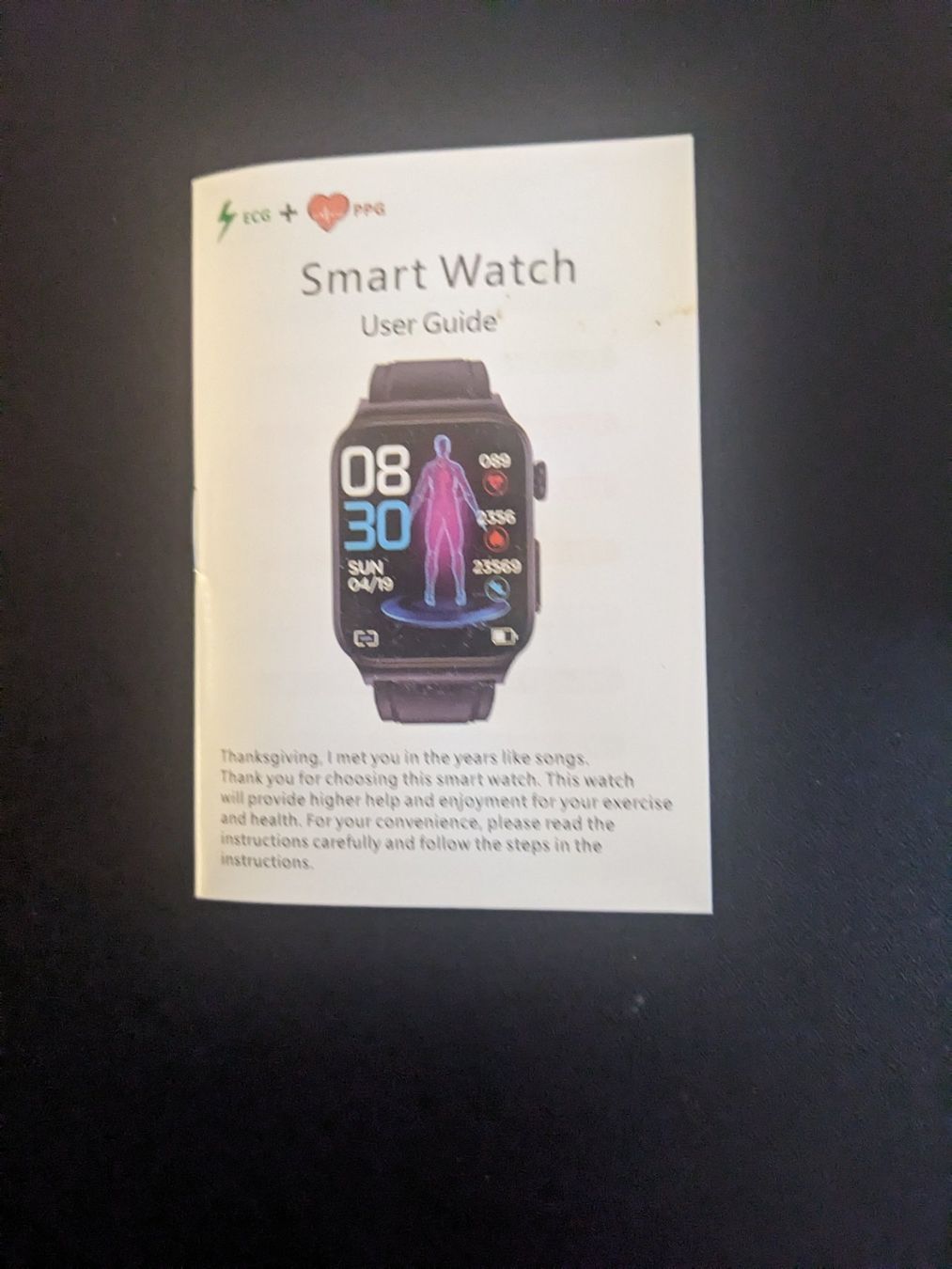 Smartwatch: Smartwatch E500 – Gebraucht aus Sirnach von  2
