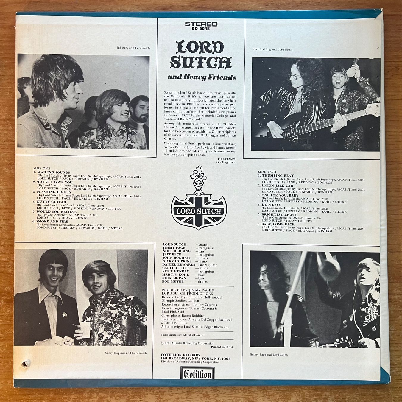 Dischi in vinile: Lord Sutch & Heavy Friends - Same / 1. US-Press. 1970 – Usato da Gais venduto da soundcave57 1