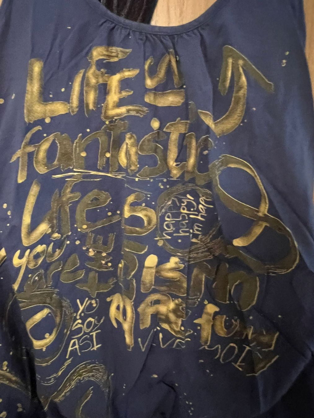 Desigual Tops: Desigual Top blau – Gebraucht aus Egg b. Zürich von Brocki_Insel_Egg 1