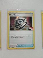 Metal Saucer HOLO - Pokemon TCG Prize Pack Stamp