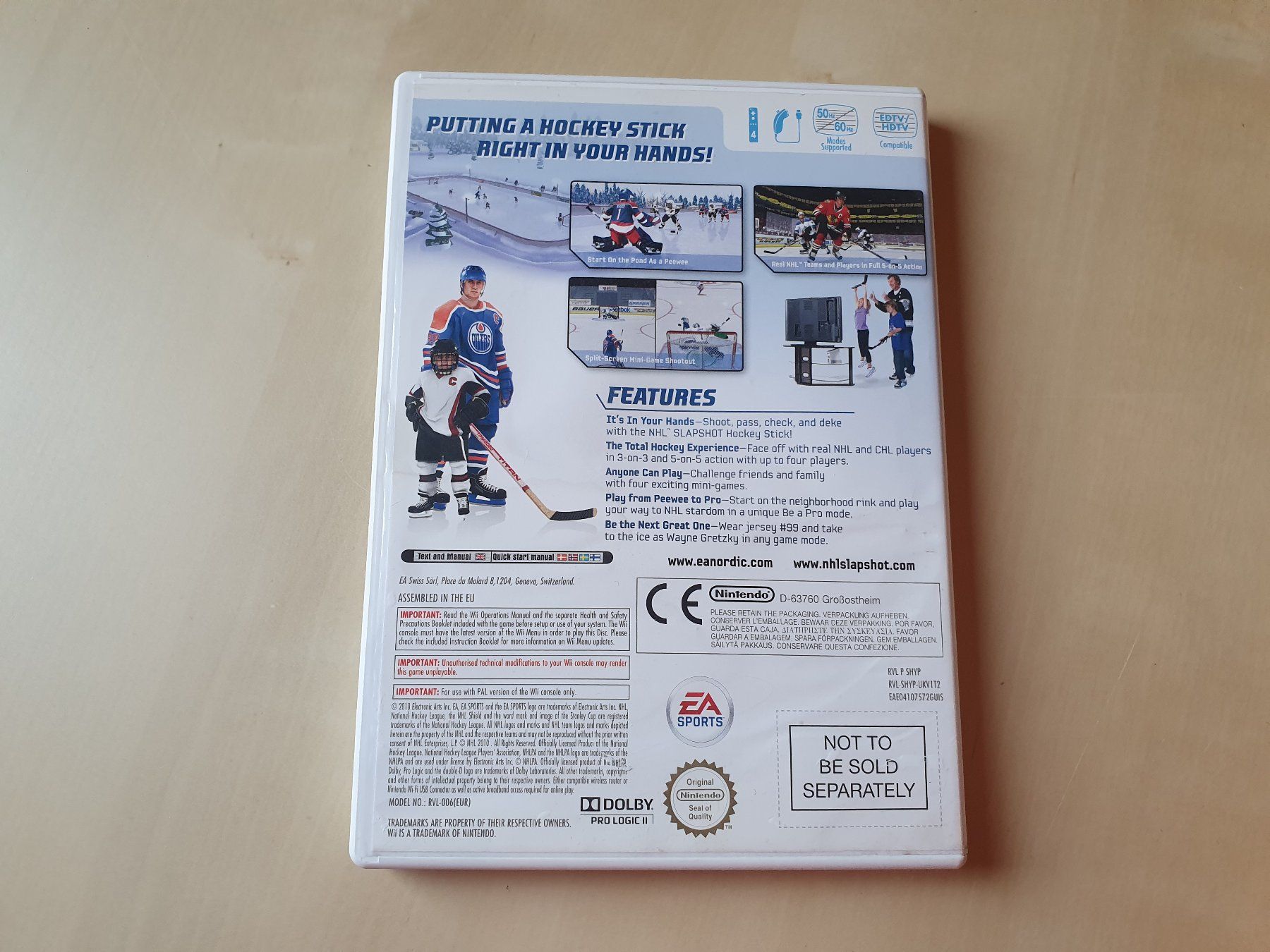 Nintendo Giochi: NHL Slapshot – Usato da Stansstad venduto da collectorsshop 1