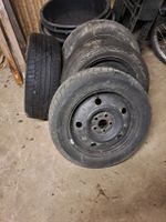 4 Winterreifen auf Stahlfelgen zu Subaru Legacy