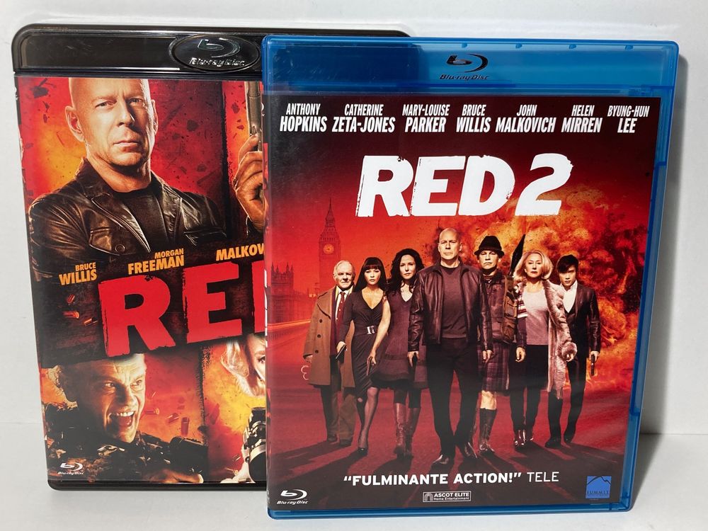 RED 1&2 Blu Ray (Gebraucht) in Wilderswil für CHF 6.9 – mit Lieferung ...