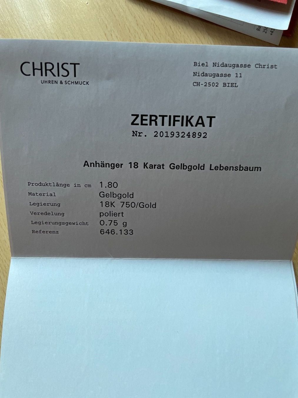 Ciondoli: Anhänger Gelbgold 18K – Nuovo (secondo la descrizione) da Pieterlen venduto da Ksenia3003 3