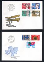 CH Ersttagsbriefe Sammlung Jahr 1977