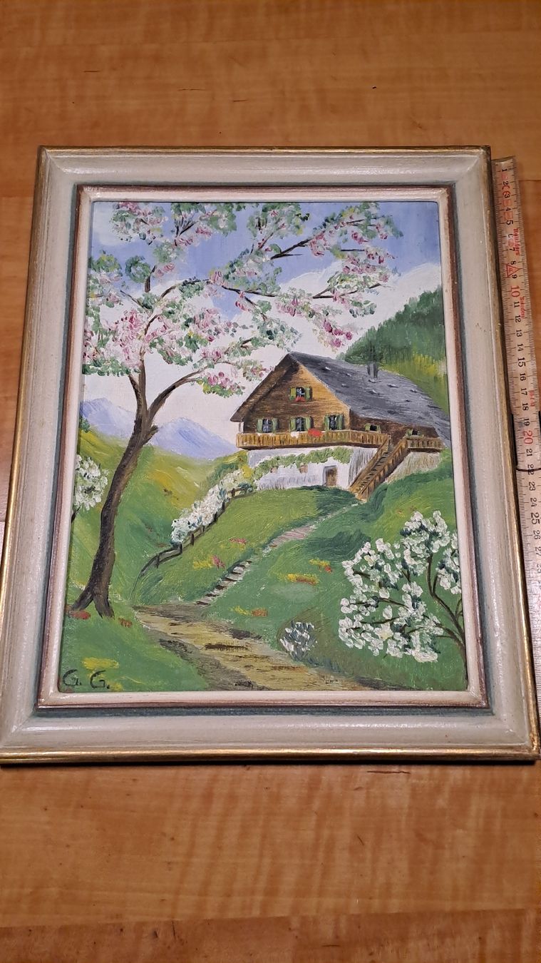 Tableaux: Gemälde Berghaus G.G – D'occasion à Auw par san_gc9w