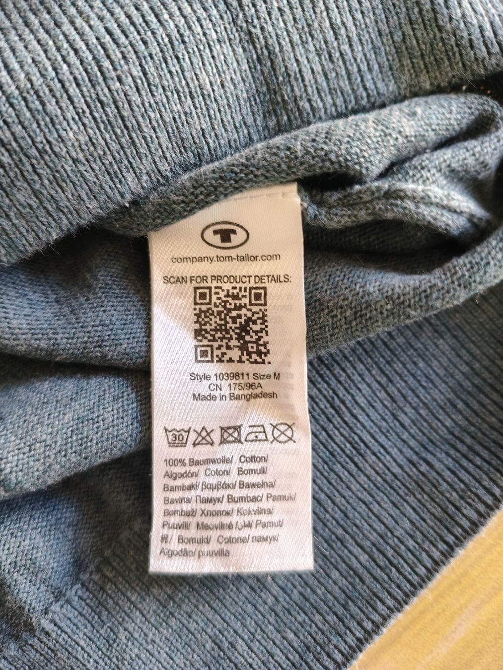 Tom Tailor Pullover & Sweatshirts: Herrenpullover aus Baumwolle  – Neu (gemäss Beschreibung) aus Kriens von ev77 1