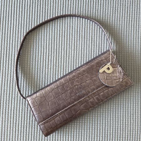 Picard Vintage Leather Baguette Bag Y2K Vibe