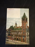 Carte postale ancienne, Bâtiment de la ville de Bâle, 10x15c