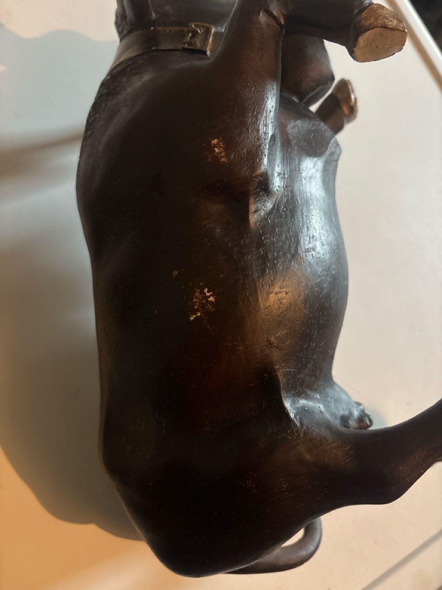 Figuren: 2 kämpfende Eringerkuhfiguren – Gebraucht aus St. Niklaus VS von Furr3521 3
