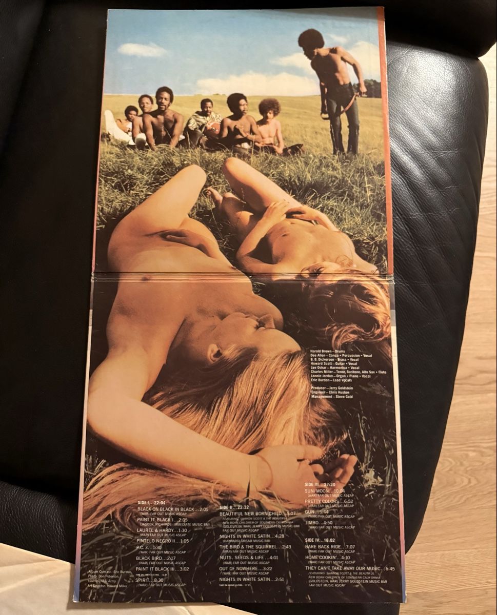 Dischi in vinile: Eric Burdon & War - The Black-Man's Burdon - Schallplatte – Usato da Goldach venduto da Messerguru 3
