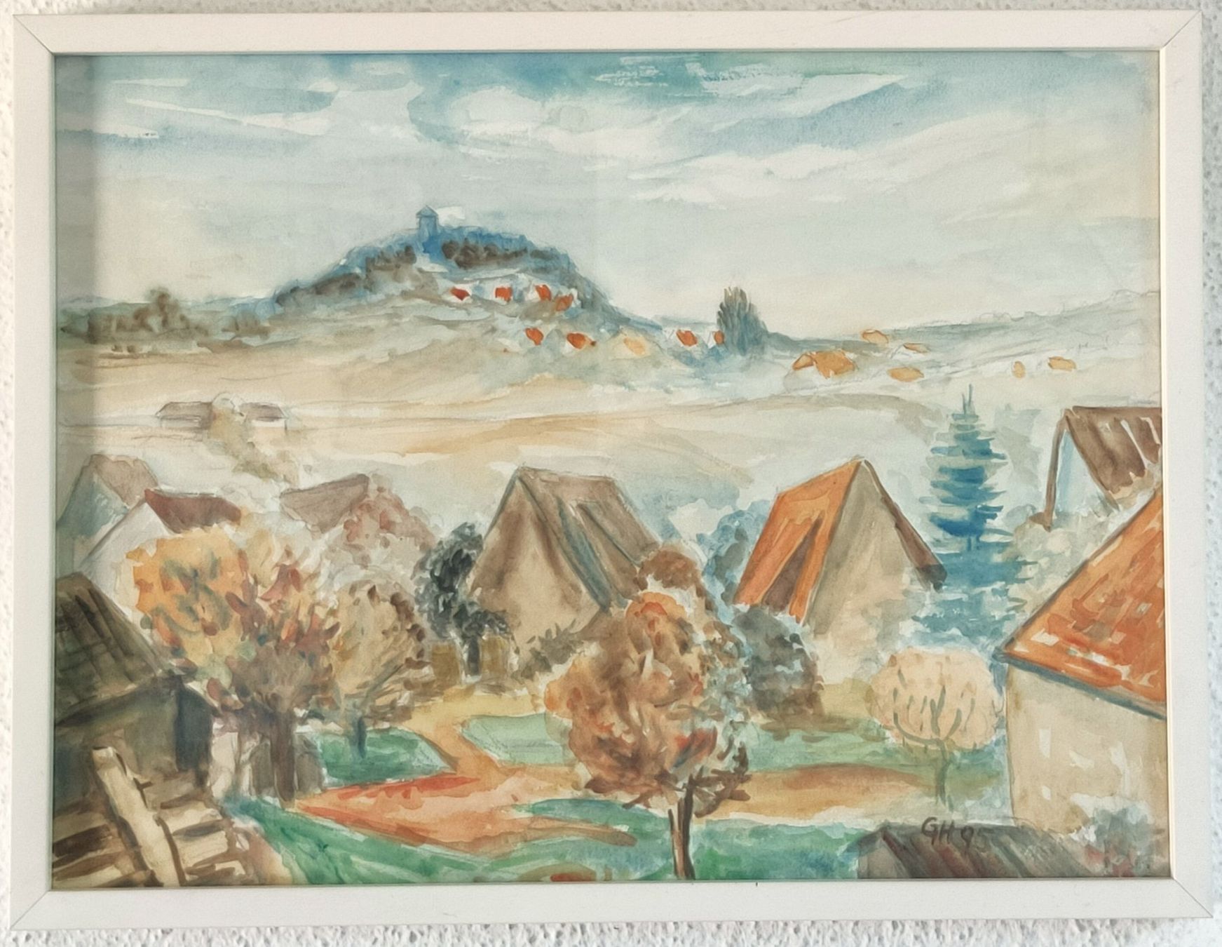 Dipinti: Triptychon Trilogie Höfingen Leonberg Günter Hermann 1995 – Usato da Widen venduto da The_Queen 2