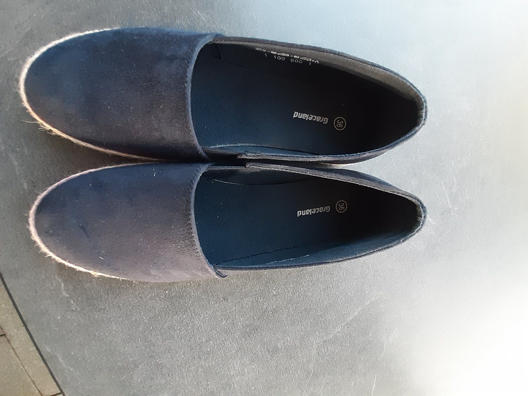 Graceland Scarpe da donna: Sommerliche Espadrilles Gr. 36, Blau – Usato da Rothenthurm venduto da Meitli18