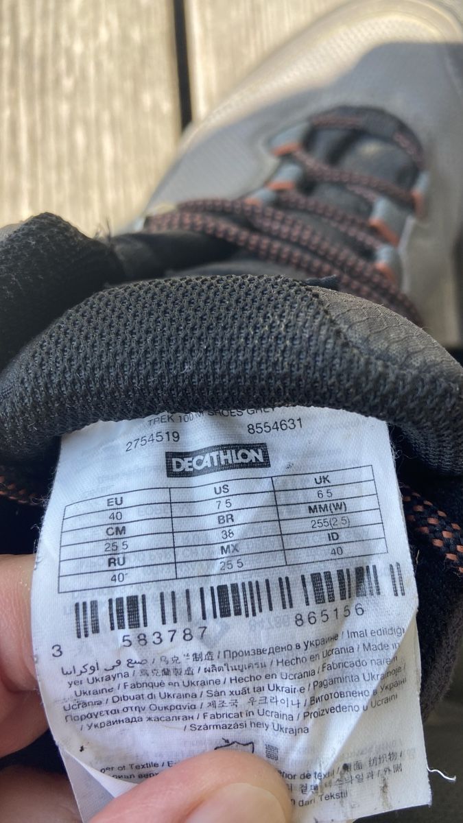 Scarpe per ragazzi: Neuwertige Wanderschuhe Forclaz Gr. 40 – Nuovo (secondo la descrizione) da Horw venduto da tori1 4
