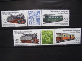 DDR 1984 Schmalspurbahnen IV **