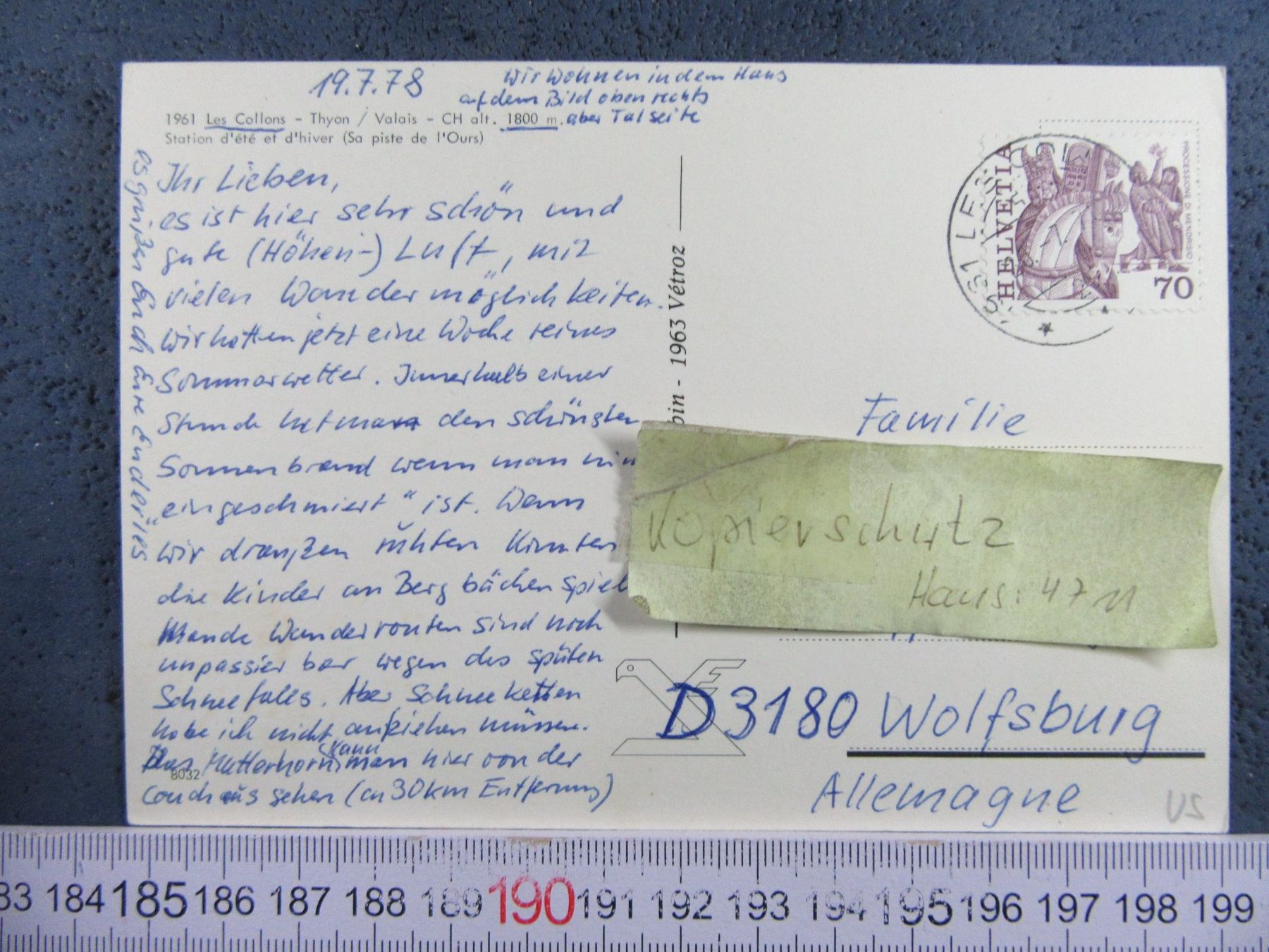 Cartoline postali: LES COLLONS VS AK 1978 – Usato da Ettingen venduto da Hausi4711 1